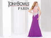 Mon Cheri Purple PROM Dress 115728