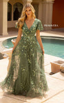 Primavera Forest Green PROM Dress 12013